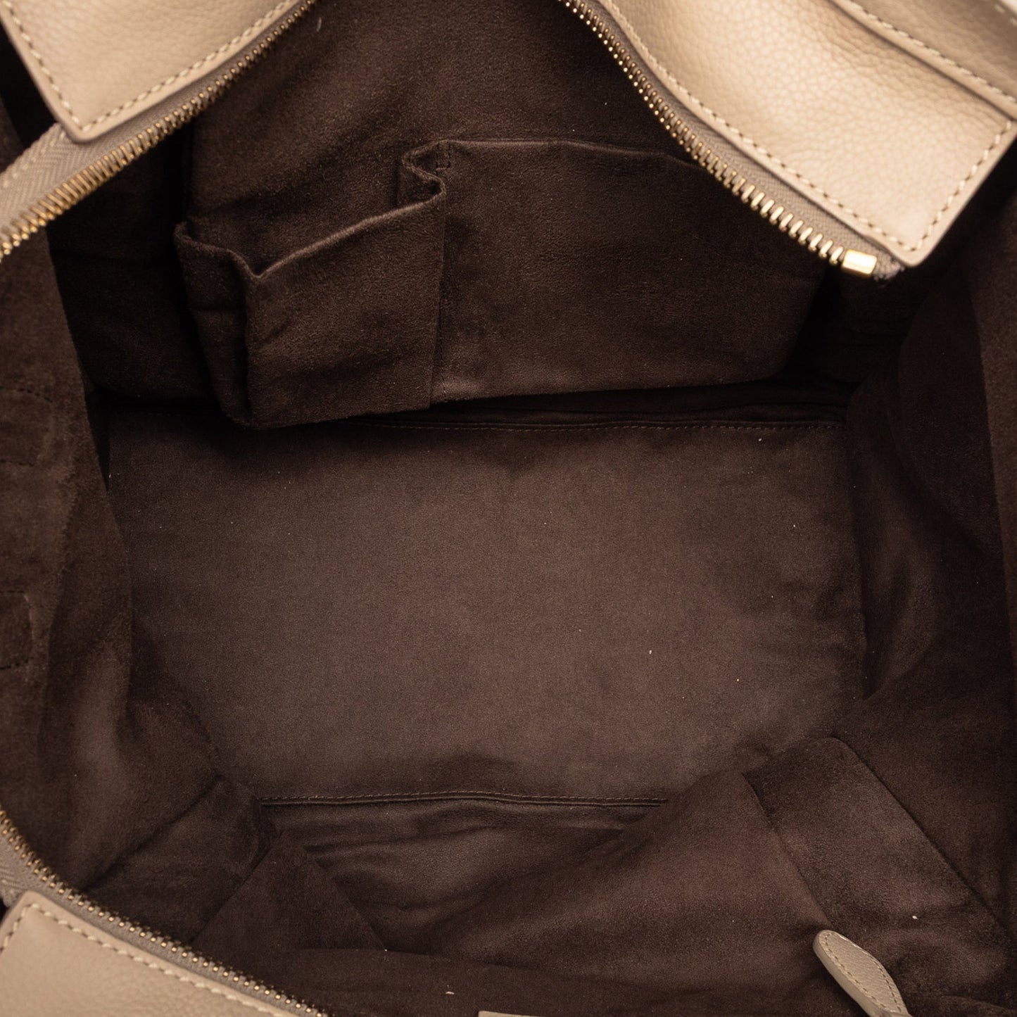 Céline Luggage Mini Pelle di Vitello Dune 2011 – 30,5 cm - Etoilux