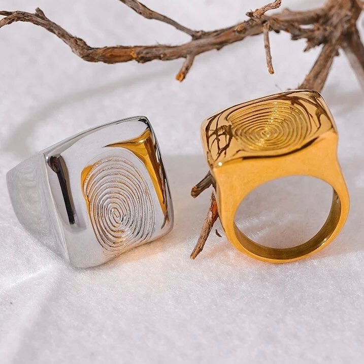 BEHI FINGERPRINT RING - Etoilux