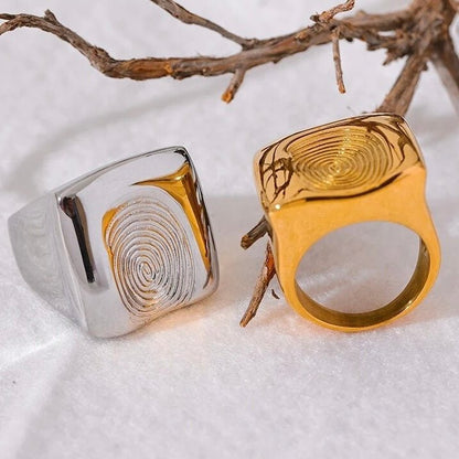 BEHI FINGERPRINT RING - Etoilux