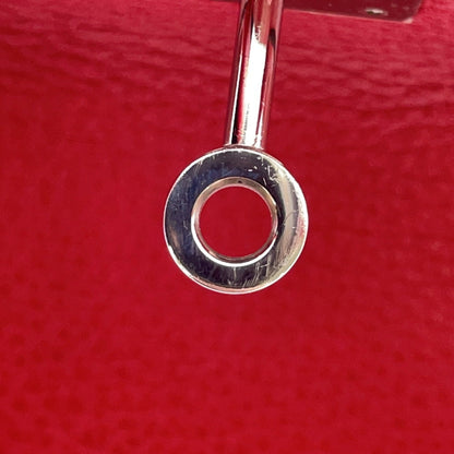 Hermès Birkin 35 – Pelle Rossa – Hardware Palladiato - Etoilux