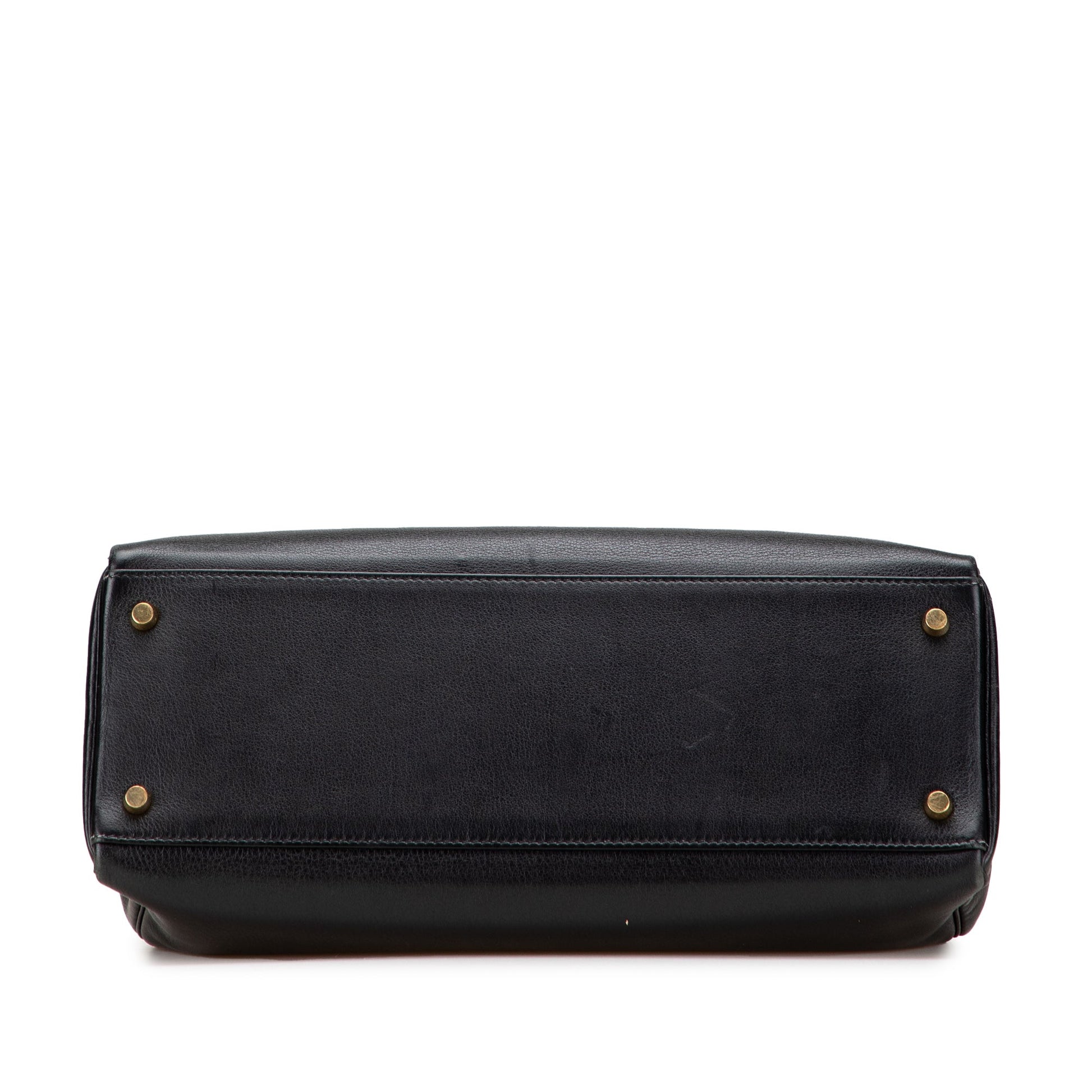 Hermès – Kelly Retourne 35 in Pelle Gulliver Noir (1997) - Etoilux