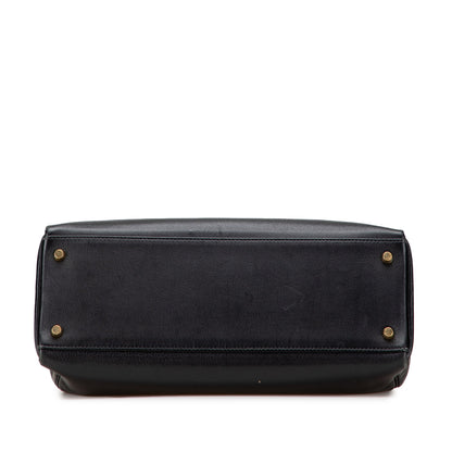 Hermès – Kelly Retourne 35 in Pelle Gulliver Noir (1997) - Etoilux