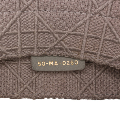 Christian Dior Book Tote Media Cannage Ricamata – Grigio - Etoilux