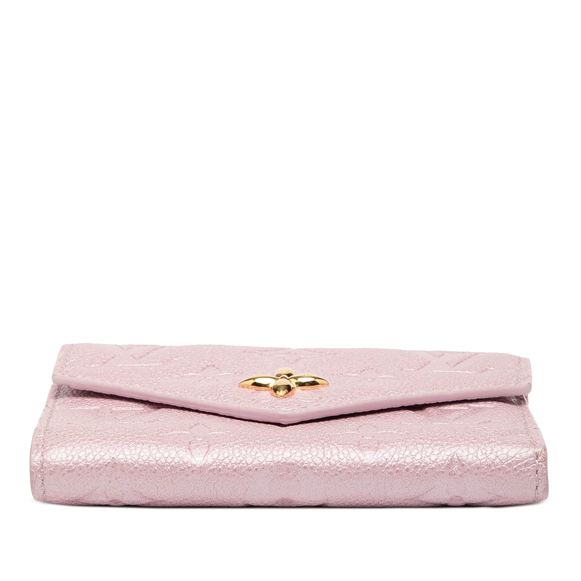 Louis Vuitton Portafoglio Victorine – Monogram Empreinte Floreale Rosa - Etoilux