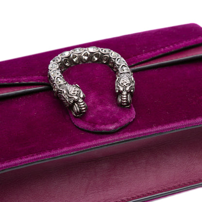 Gucci Dionysus Super Mini in Velluto Viola – Edizione 2016/2025 - Etoilux