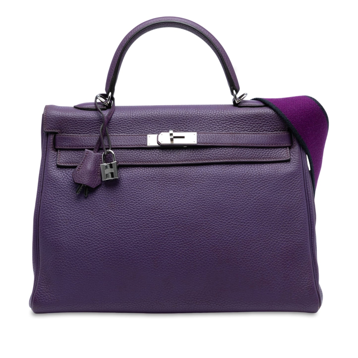 Hermès Kelly II 35 Retourne in pelle Togo Ultraviolet – 2013 - Etoilux