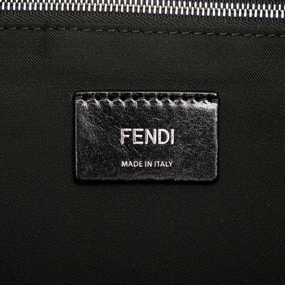 Fendi Faces – Borsa Grande in Nylon Nero (2000–2010) - Etoilux