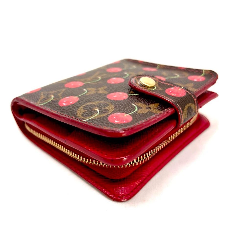 Louis Vuitton Monogram Cherry Compact Wallet – Edizione Limitata Takashi Murakami - Etoilux