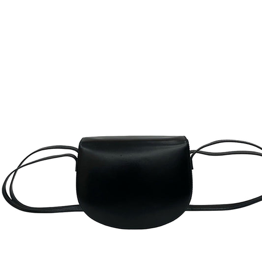 Loewe Anagram Flap Bag Pelle di Vitello Nera – 21 cm - Etoilux