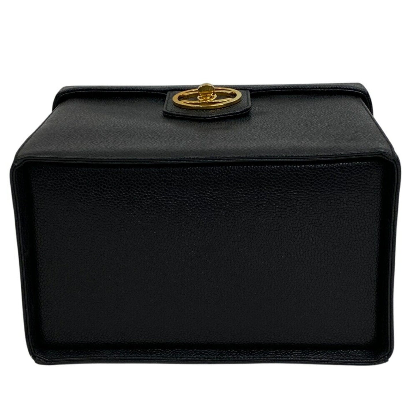 Chanel Vanity Case in Pelle Nera – Vintage - Etoilux