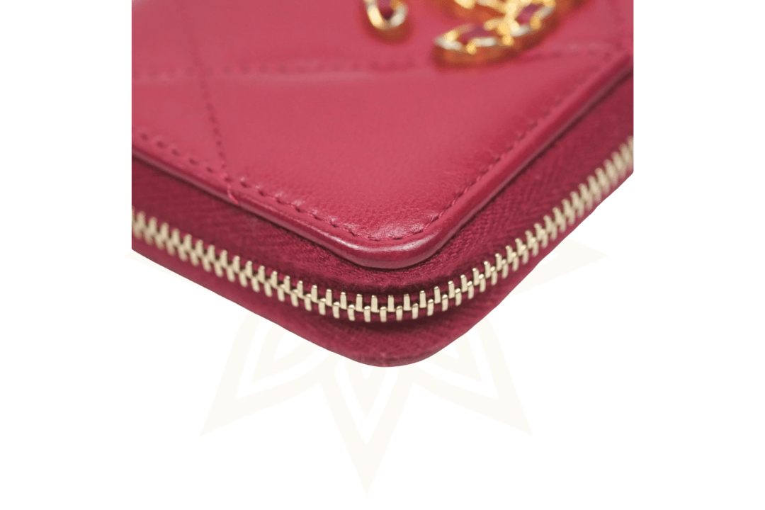 CHANEL Portamonete Zip Coco Chain - Etoilux