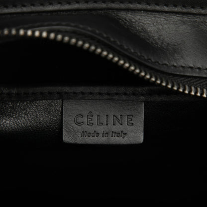 Céline Luggage Nano Tricolor Vitello Bottalato & Nabuk – Made in Italy – Size Nano - Etoilux