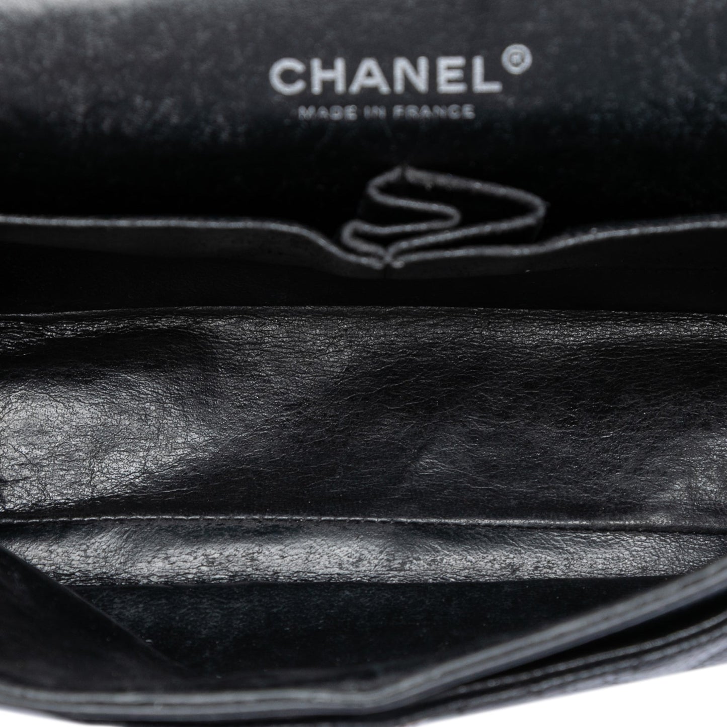 Chanel Classic Double Flap Medium – Pelle Caviar Nera, Hardware Silver - Etoilux