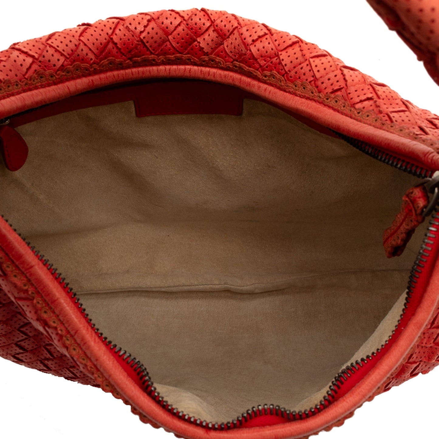 Bottega Veneta – Hobo Piccola Veneta in Nappa Intrecciata Traforata - Etoilux