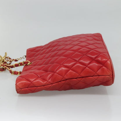 Chanel Vintage Tote Matelassé Agnello Rosso CC Charm Gold – Inizio Anni '80 yd36p7fozl - Etoilux