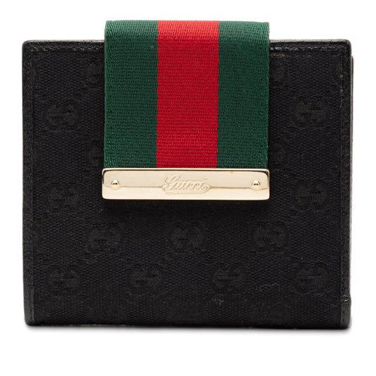 Gucci – Portafoglio Compatto GG Canvas Web - Etoilux