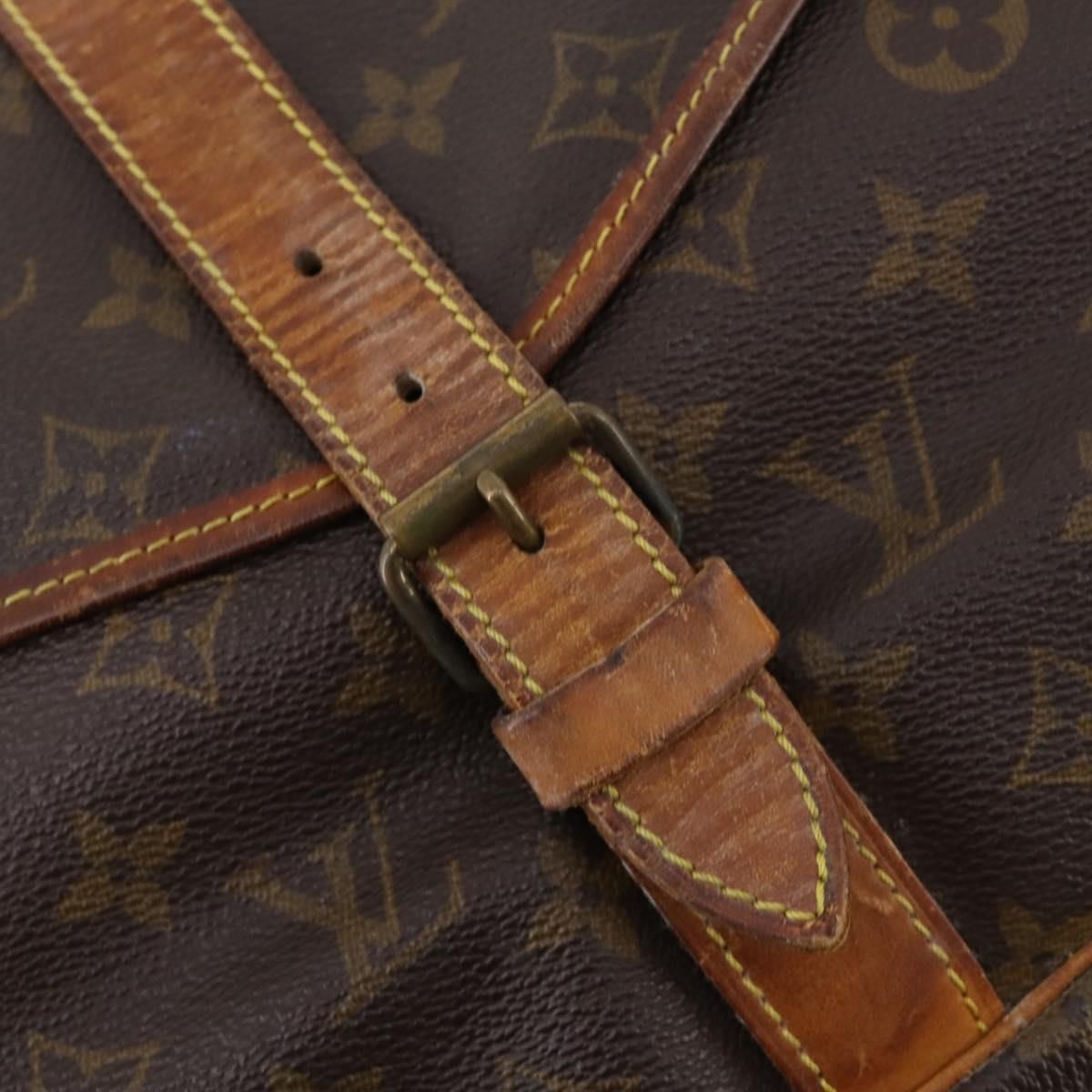 Louis Vuitton Saumur 35 Tela Monogram Vintage – 35 cm - Etoilux