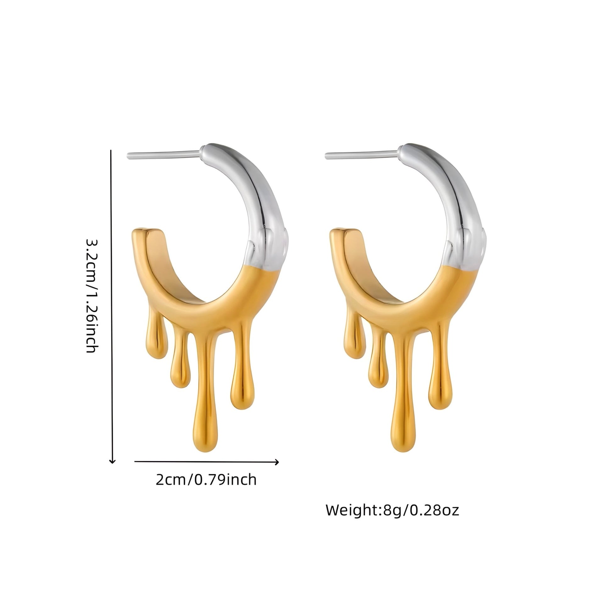 BEHI MELITA EARRINGS - Etoilux