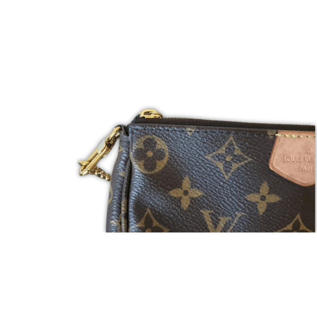 Louis Vuitton Multi Pochette Accessories Monogram Khaki - Etoilux
