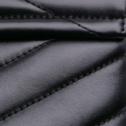 Saint Laurent Piccola borsa a tracolla LouLou in pelle di vitello con monogramma - Etoilux