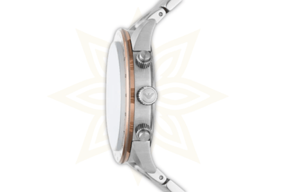 Armani Orologio in acciaio inossidabile argento - Etoilux