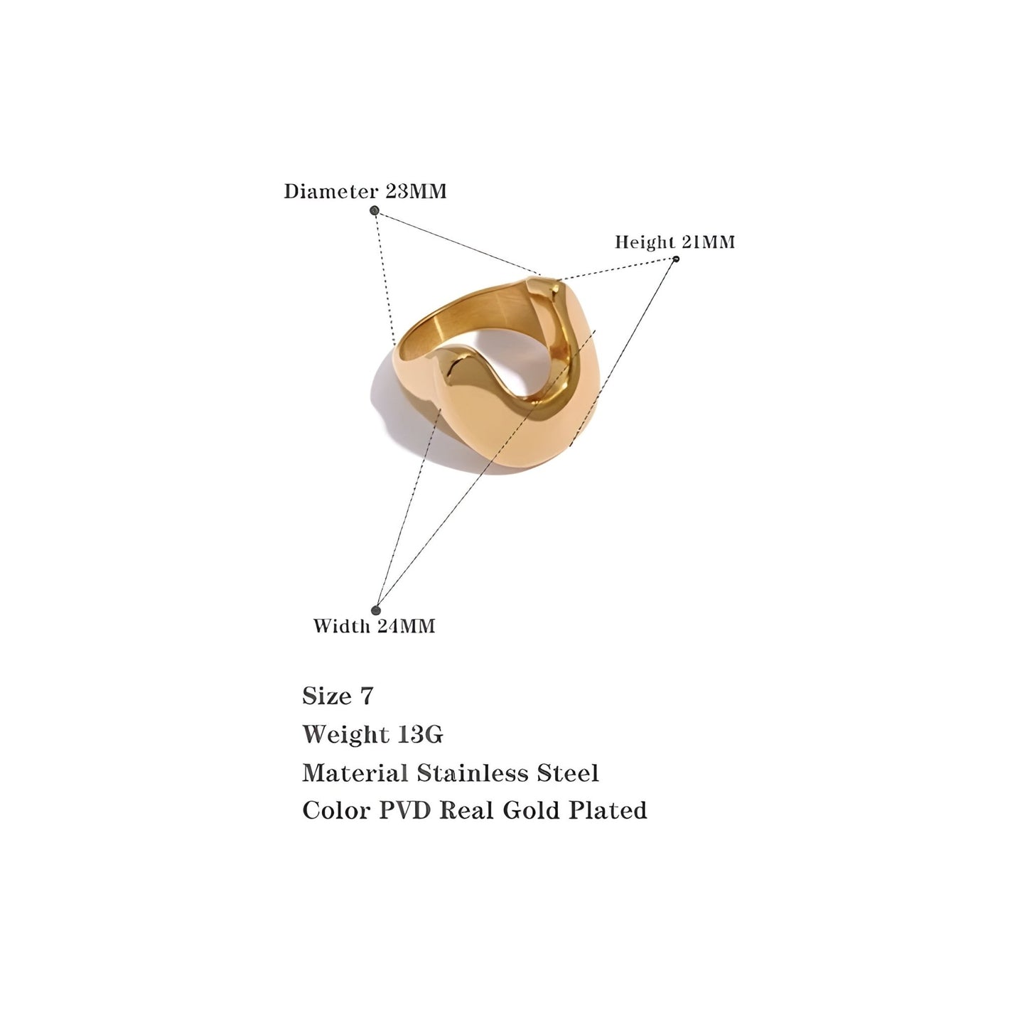BEHI GIUSY RING - Etoilux