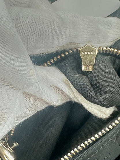 Gucci Jackie Medium in pelle Guccissima nera – 2000s - Etoilux