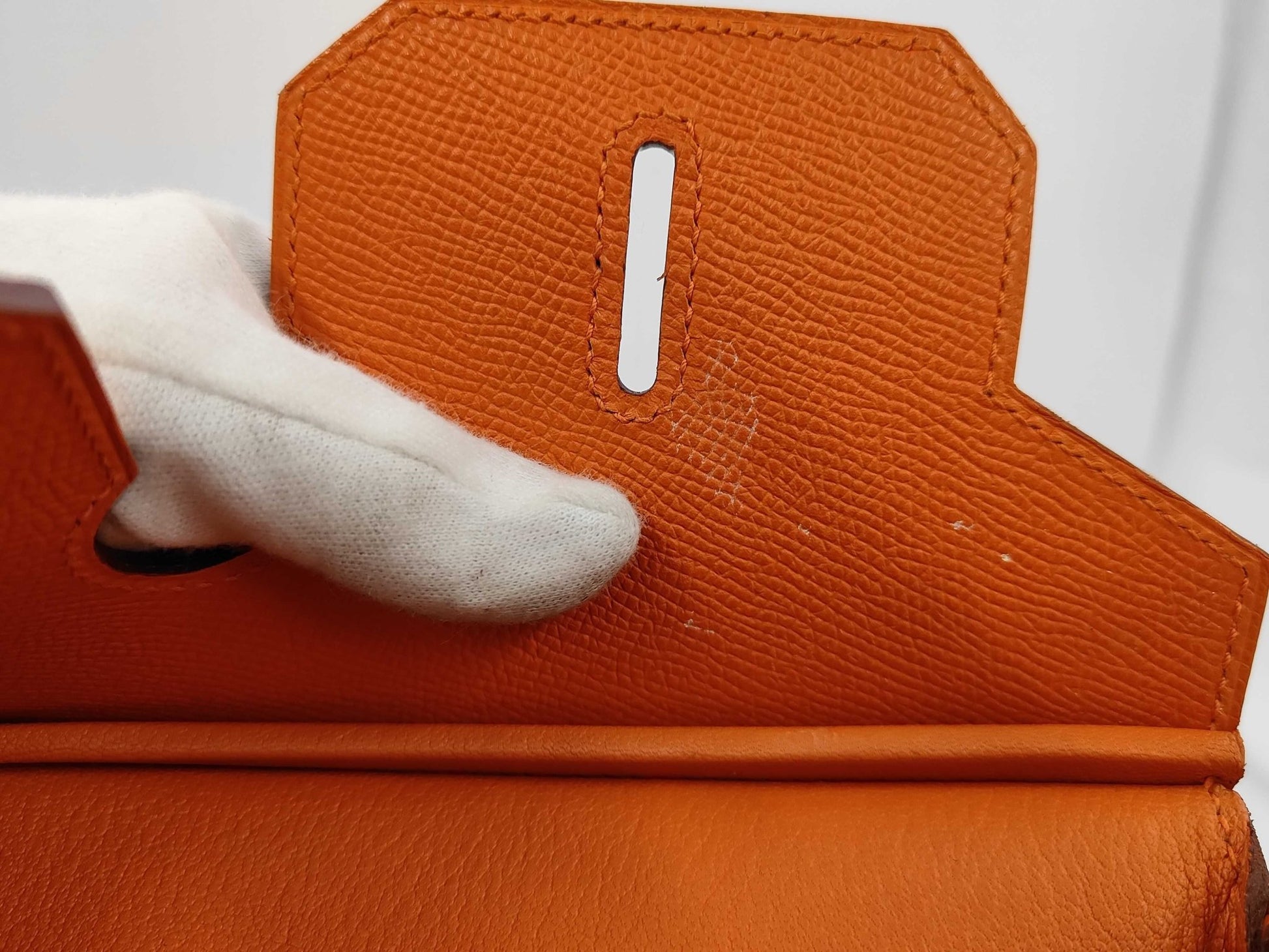 Hermès Birkin 35 Pelle Epsom Orange H Hardware Palladio – 2013 - Etoilux