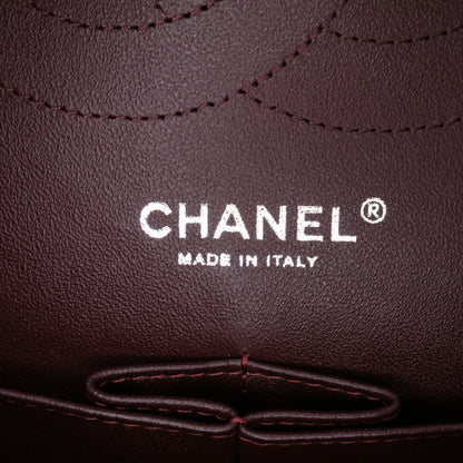 Chanel Classic Double Flap – Caviar Nero – Hardware Argento (2011) - Etoilux