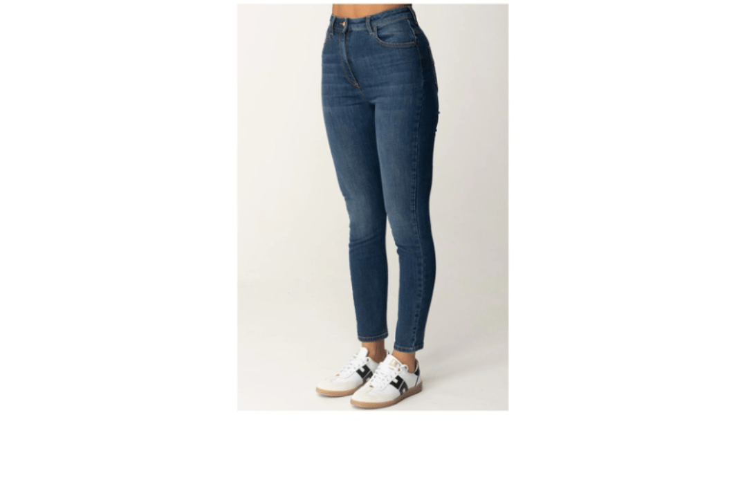 Jeans Skinny Vita Alta – Elisabetta Franchi - Etoilux