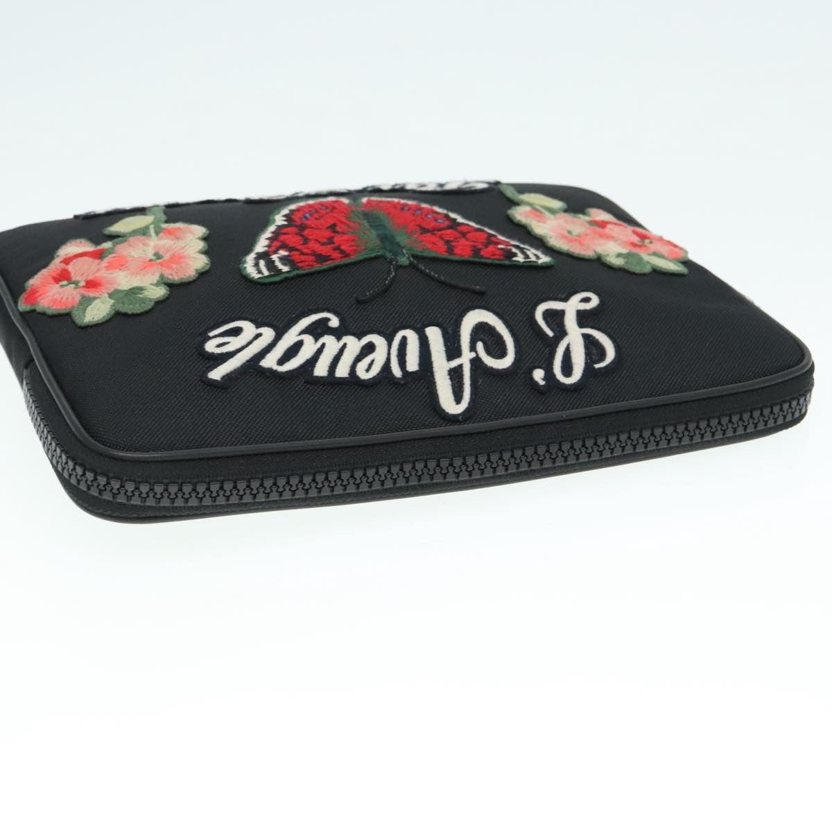 Gucci L'Aveugle Par Amour Custodia Tablet Nylon Nera – 26 cm - Etoilux