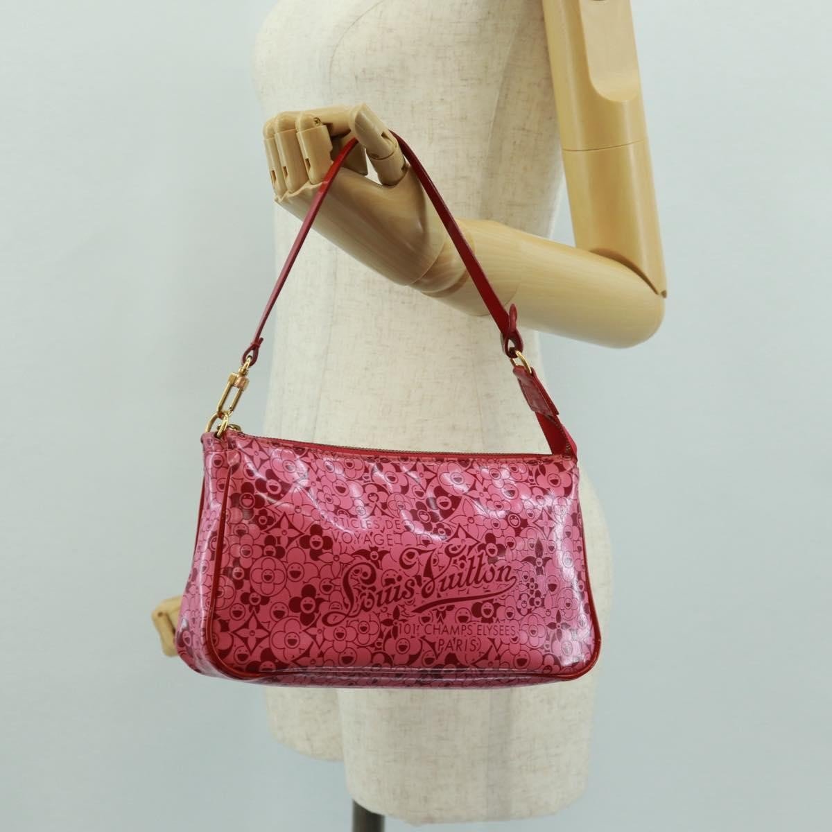 Louis Vuitton Pochette Accessoires – Cosmic Blossom x Takashi Murakami – Rosa – 2010 - Etoilux