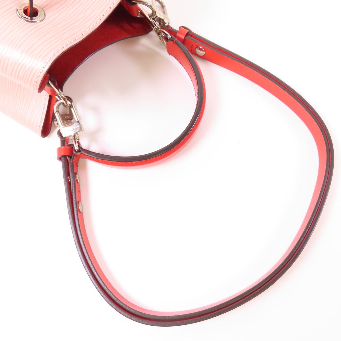 Louis Vuitton Neo Noé BB Pelle Epi Rosa Ballerine/Coquelicot – 20 cm - Etoilux