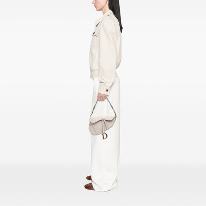 Dior Saddle Bag in pelle bianca – 2019 - Etoilux