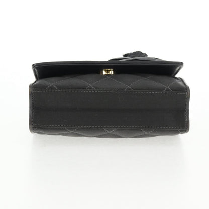 Chanel Mini Flap Bag Vintage Camellia Raso Nero – 15 cm - Etoilux