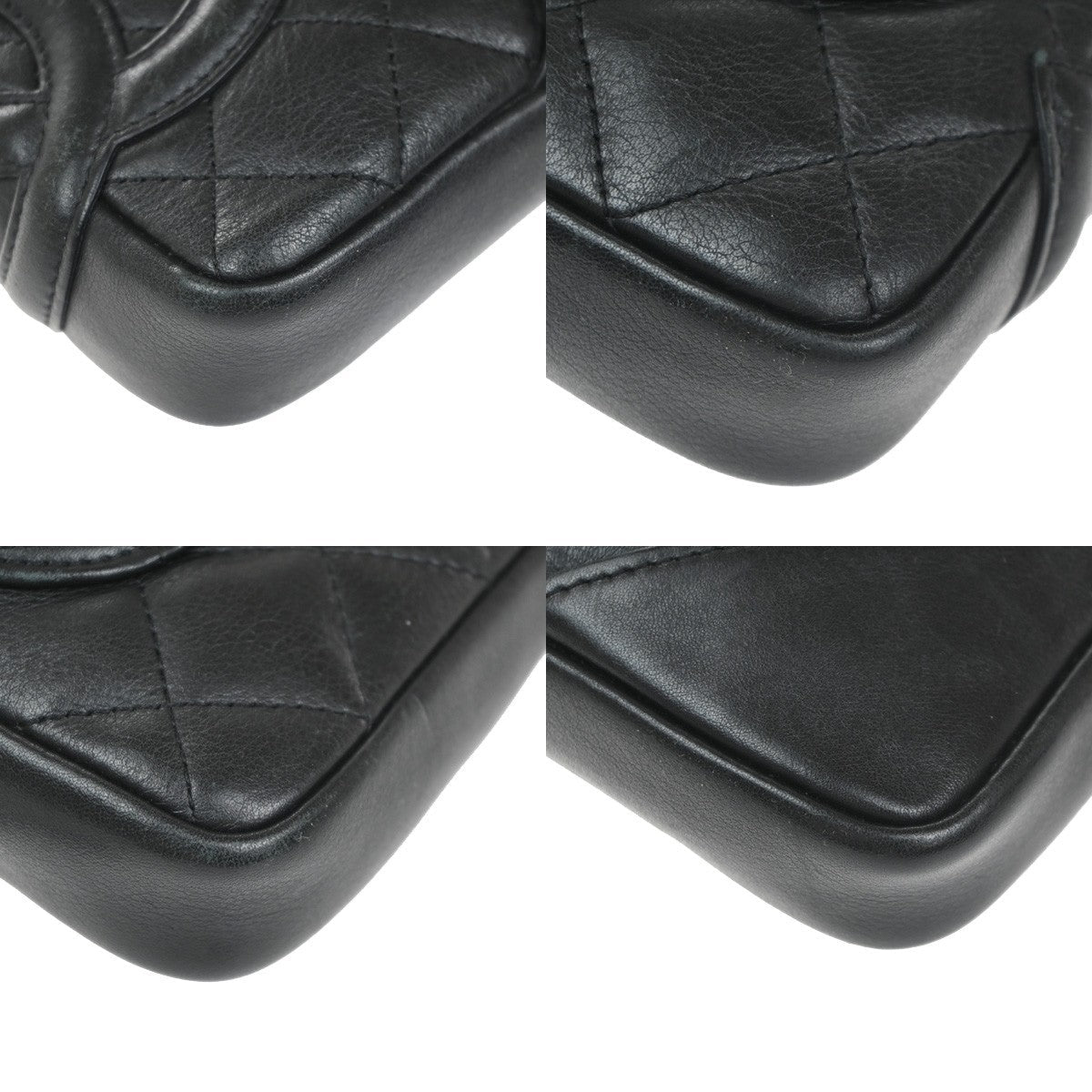 Chanel Cambon Pochette Pelle Trapuntata Nera – 12 cm - Etoilux