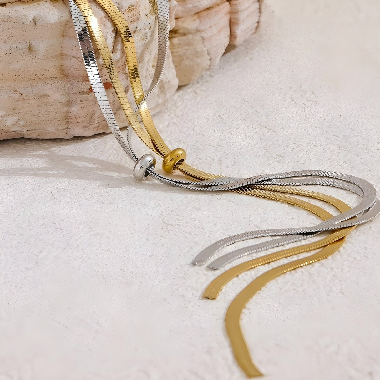 BEHI LINA long NECKLACE - Etoilux