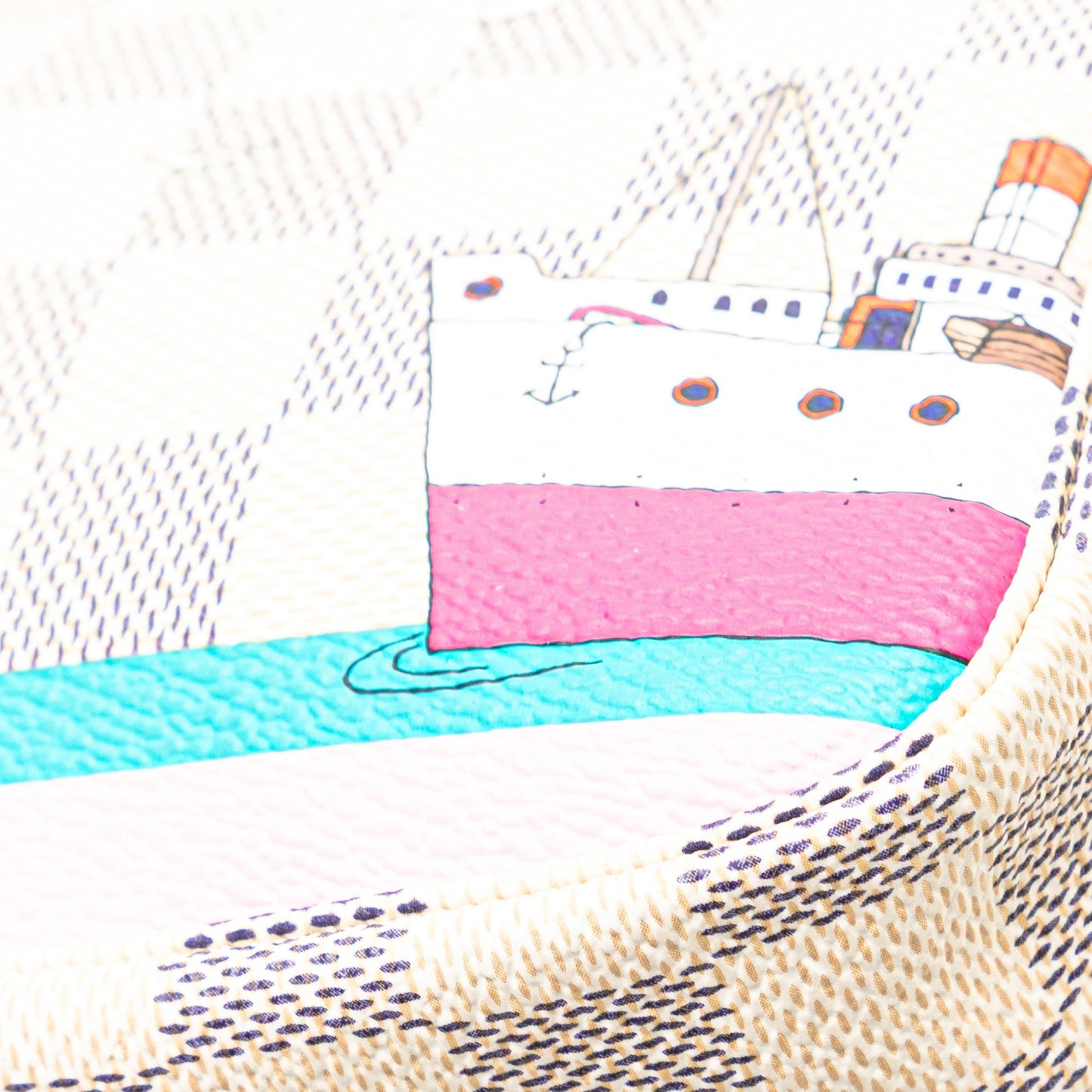 Louis vuitton Accessori Mini Pochette Transatlantic Damier Azur Illustre - Etoilux