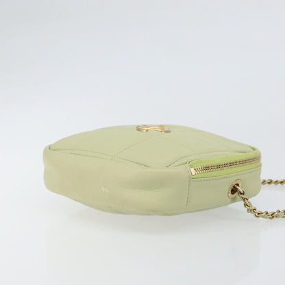 Chanel Diamond Mini Bag Pelle di Agnello Verde Menta – 18 cm - Etoilux
