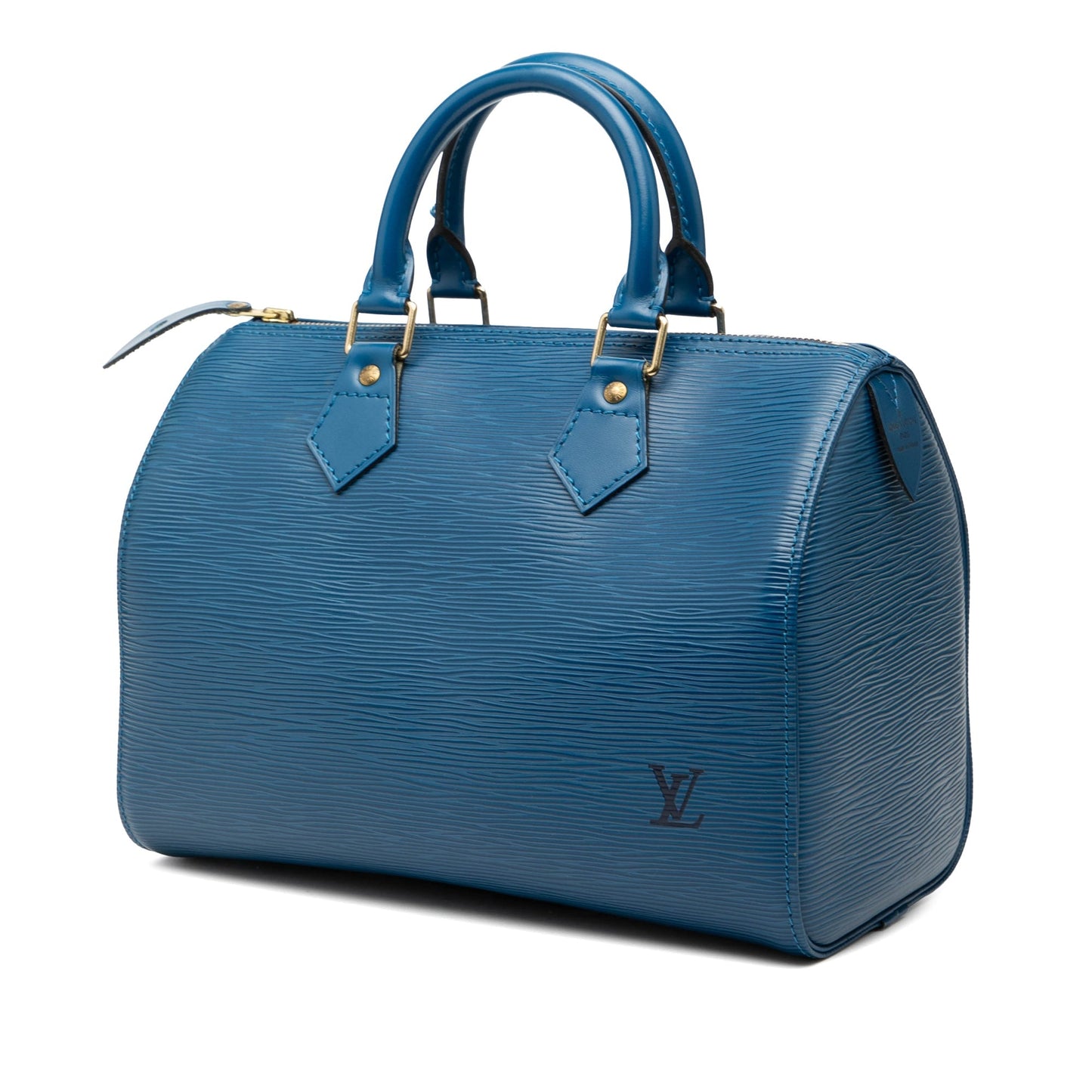 Louis Vuitton Speedy 25 Pelle Epi blu – 1995 - Etoilux