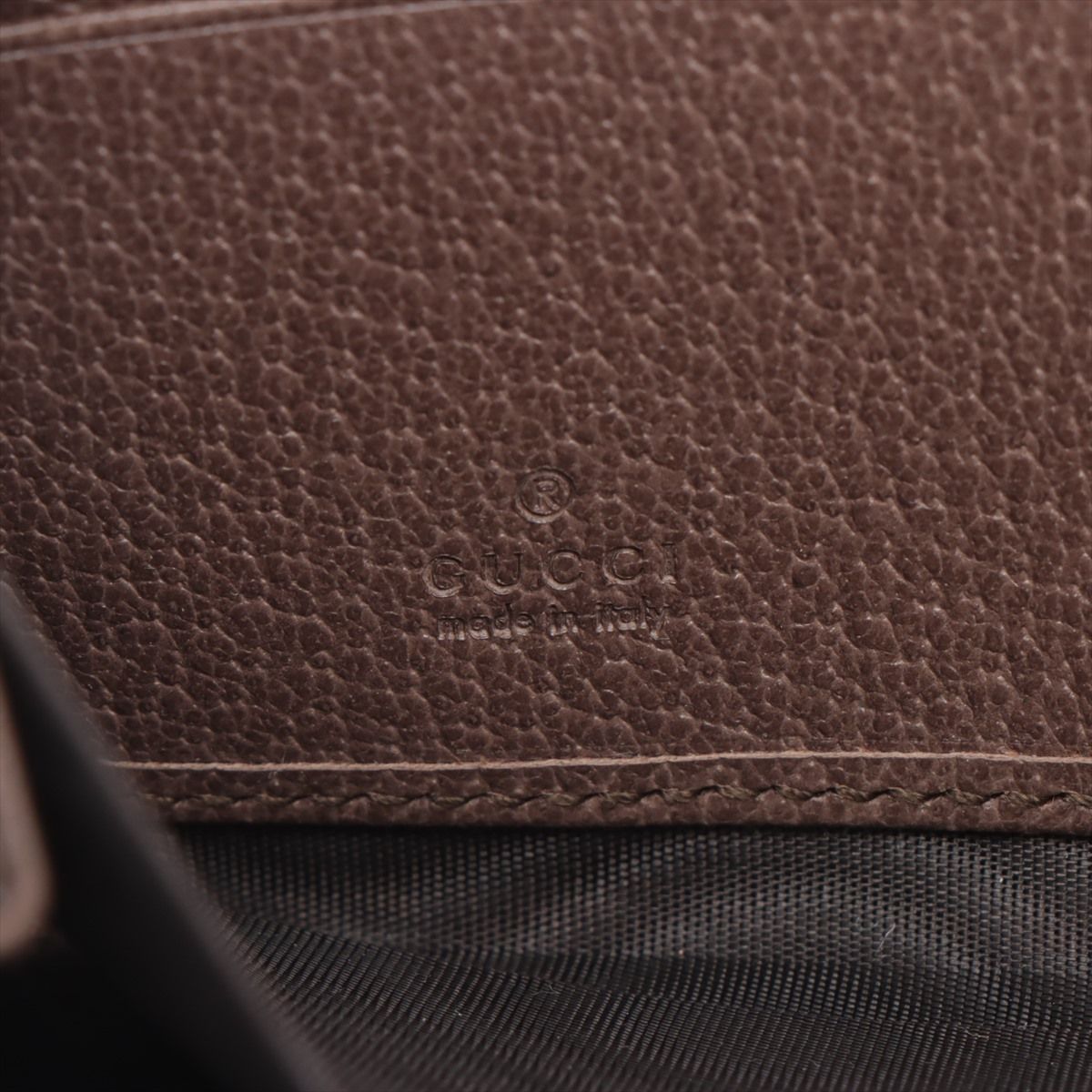 Gucci – Ophidia GG Supreme Zip Around Wallet – Brown/Green/Red - Etoilux