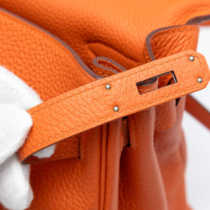 Hermès Kelly II Retourne 35 in Pelle Togo Arancione – 2014 - Etoilux