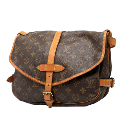 Louis Vuitton Saumur 30 Monogram Canvas – 1992 - Etoilux