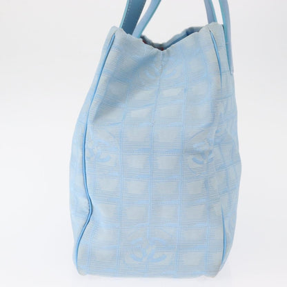 Chanel Travel Line Tote Media in Nylon – Blu Cielo - Etoilux
