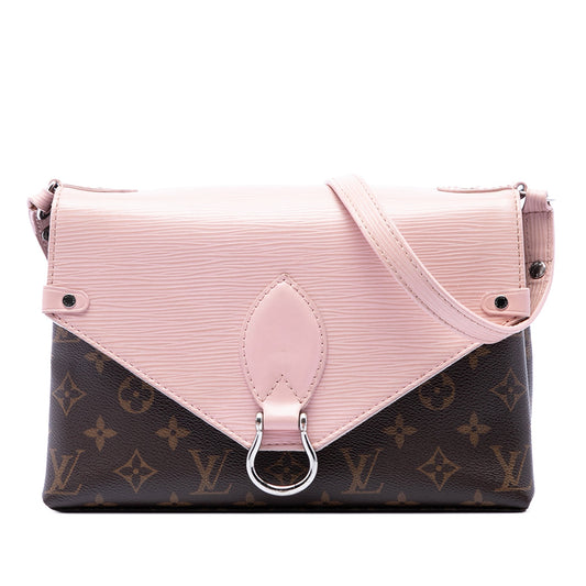 Louis Vuitton Saint Michel Monogram Epi Rosa Cipria 2018 | Etoilux