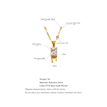 BEHI TIARA NECKLACE - Etoilux