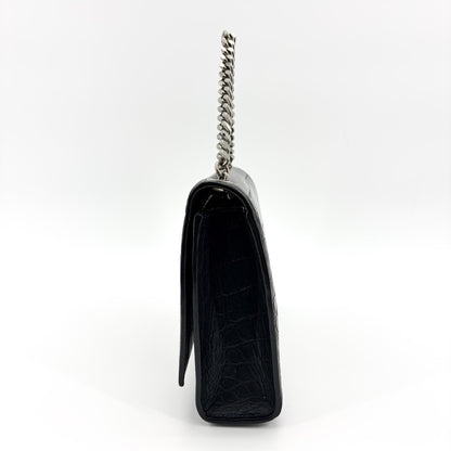 Saint Laurent Kate Medium stampa cocco Nera - Etoilux