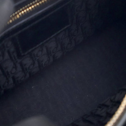 Christian Dior Lady Dior Medium Patent Cannage – 2010 – Nero - Etoilux