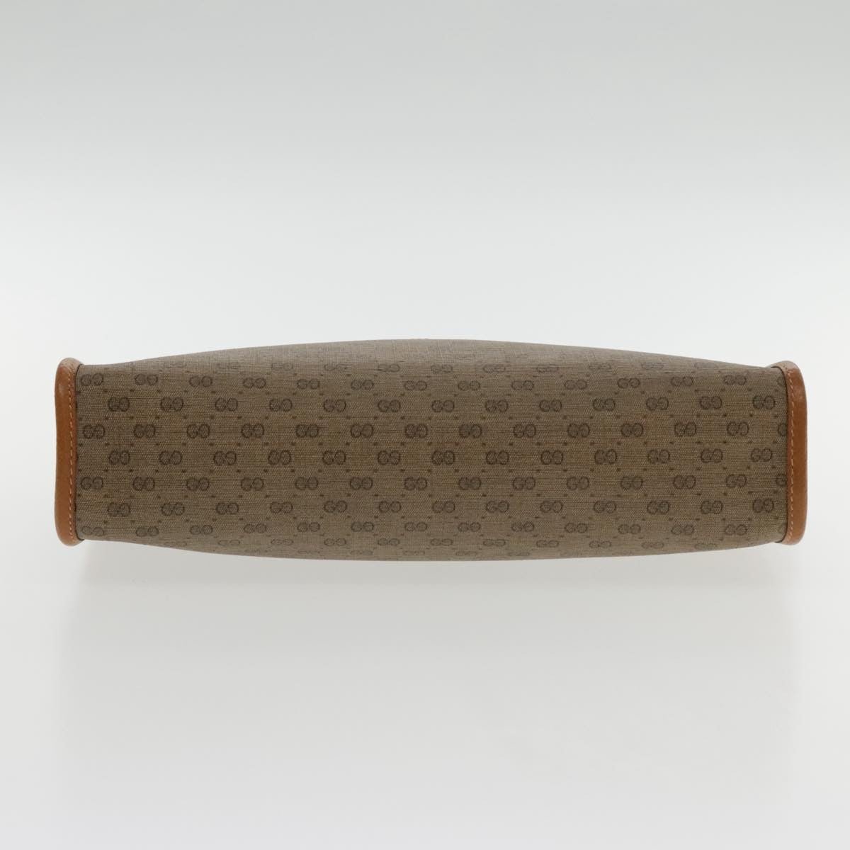 Gucci – Micro GG Canvas Clutch Bag – Beige & Cuoio – Vintage Iconica - Etoilux