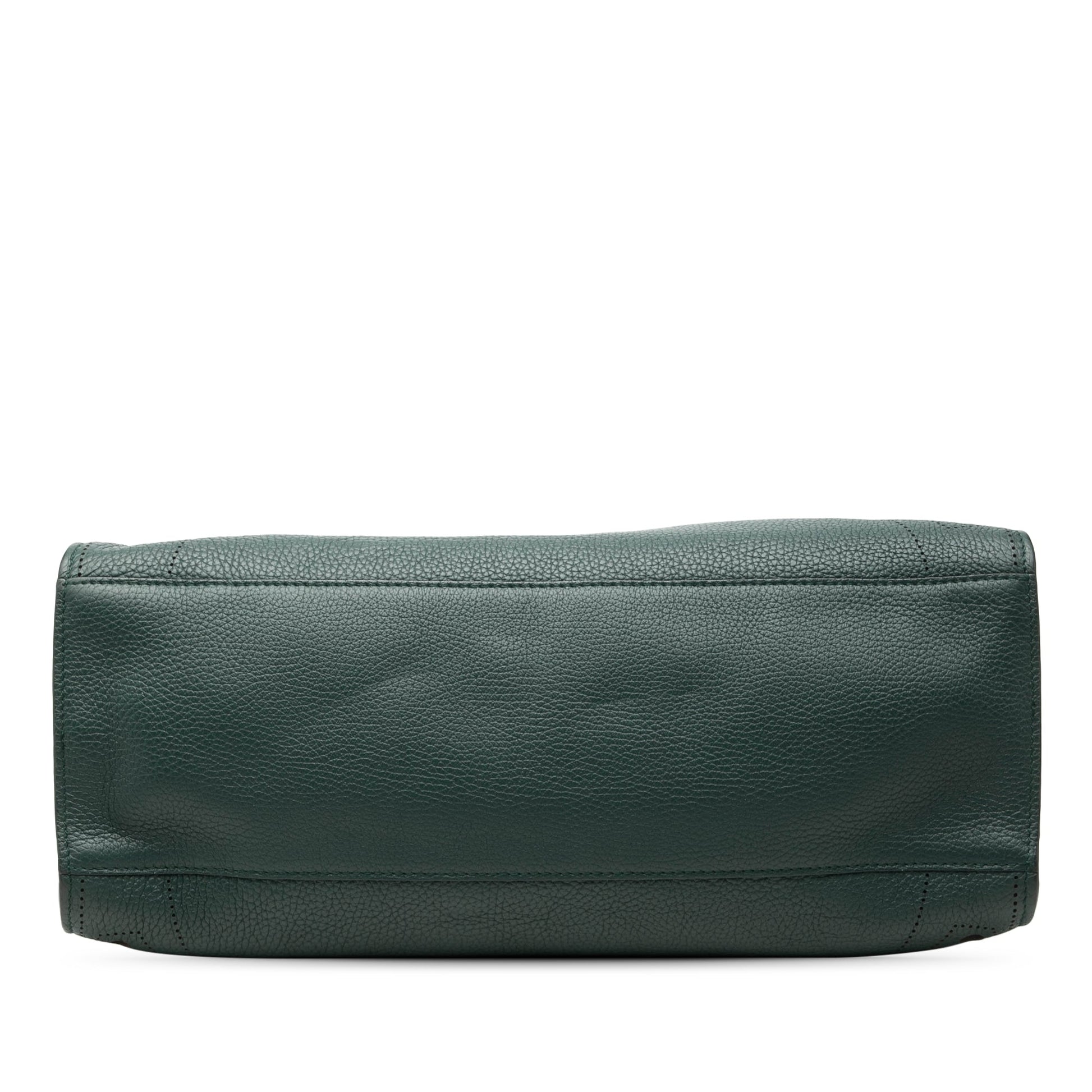 Balenciaga Blackout City Pelle Martellata Verde – 37 cm - Etoilux